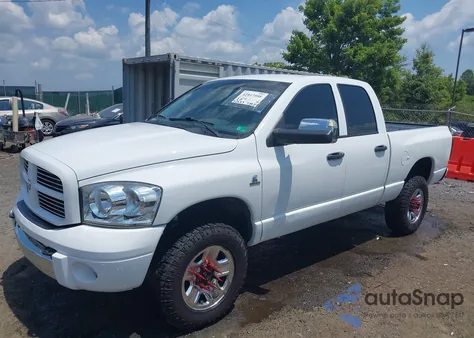 2008 Dodge Ram 2500 Slt/Power Wagon z USA, uszkodzony, nr VIN 3D7KS28A48G120618